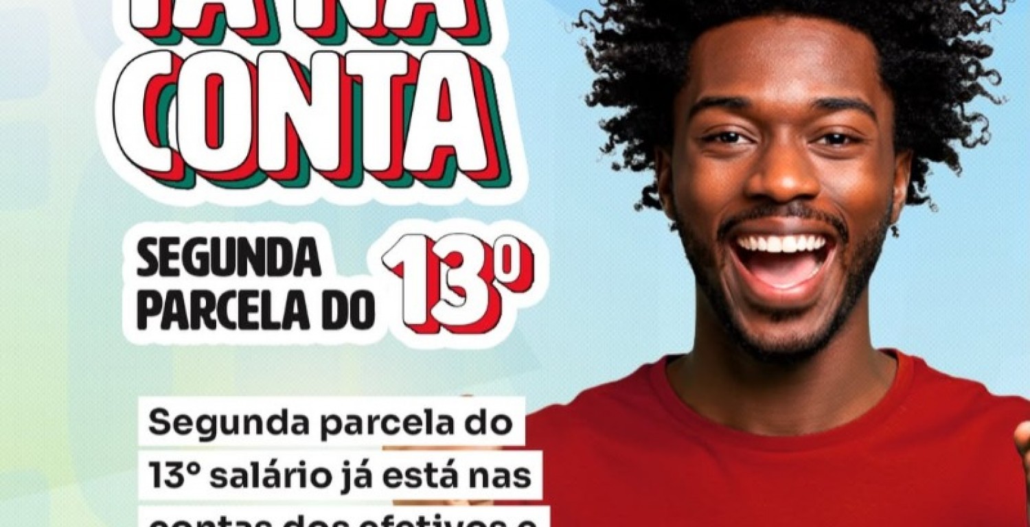 Nova Olinda efetua pagamento da segunda parcela do 13� sal�rio aos servidores p�blicos