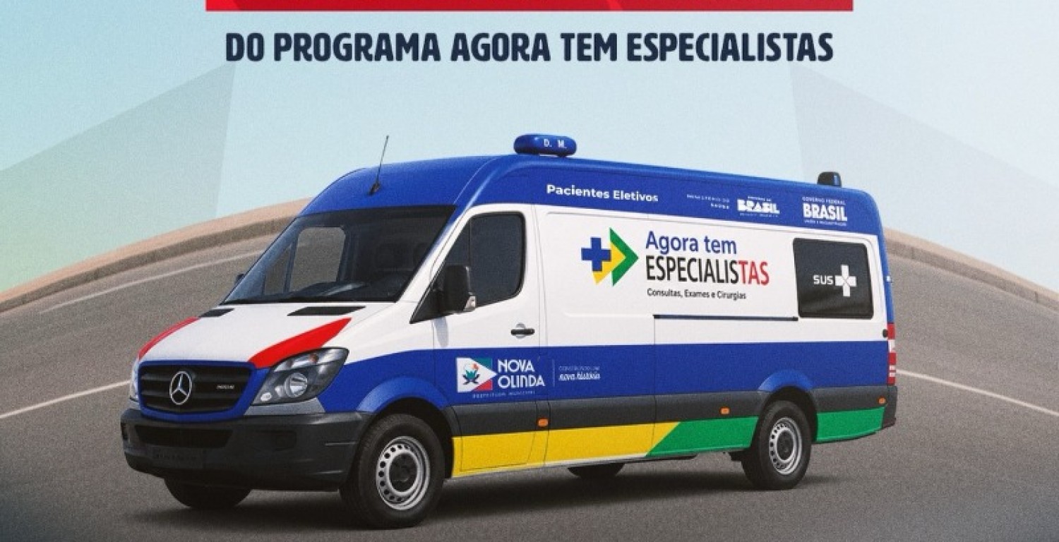 Prefeitura de Nova Olinda � contemplada com nova van e refor�a investimento na sa�de